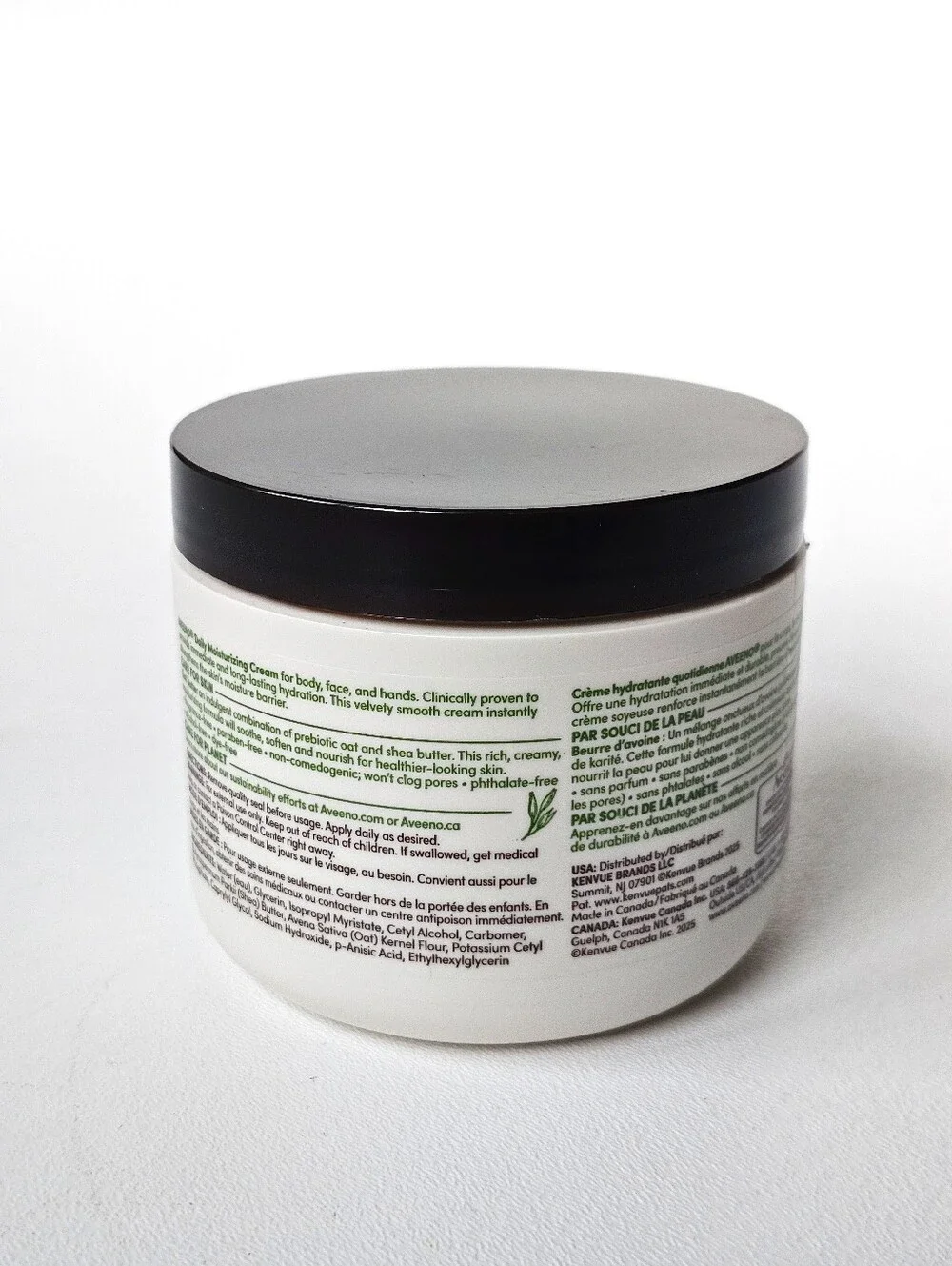Aveeno Daily Moisturizing Cream 20 oz Fragrance-Free Sensitive Skin New Sealed